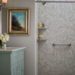 custom vinyl wrap for bathroom