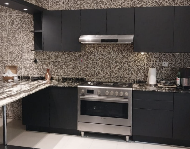 Vinyl Wrapped Cabinets